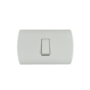 INTERRUPTOR CONMUTADOR EMBUTIDO 9/24-10 AMPERES BLANCO ARIS MEC