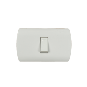 INTERRUPTOR SIMPLE EMBUTIDO 9/12-10 AMPERES BLANCO ARIS MEC