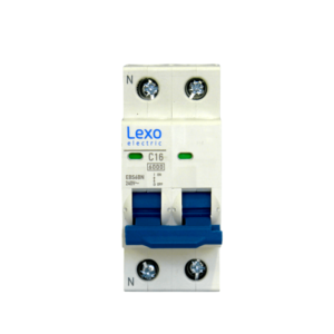 INTERRUPTOR AUTOMÁTICO 6KA, C, 1P+N, 16A LEXO