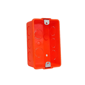 CAJA PVC DIST. PARA TABIQUE, LISA C/OREJA METALICA 12 ENTRADAS