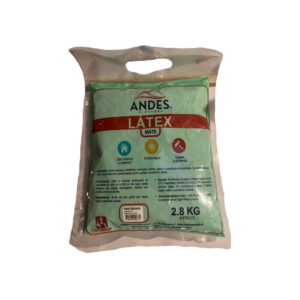 LATEX BOLSA VERDE MANZANA (2,8KG ) ANDES
